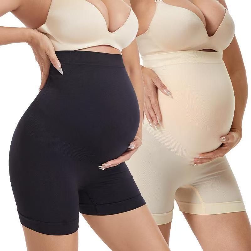 High Waist Belly Support Abdominal Pants Postpartum Body Shaping Bottoming Safety Pants