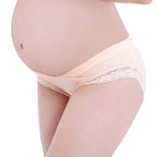 Maternity low-rise cotton underwear