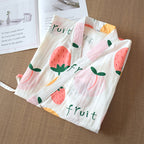 Japanese kimono dressing gown breastfeeding clothes