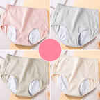 Menstrual period breathable cotton aunt safety pants