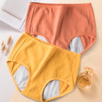 Menstrual period breathable cotton aunt safety pants