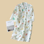 Japanese kimono dressing gown breastfeeding clothes