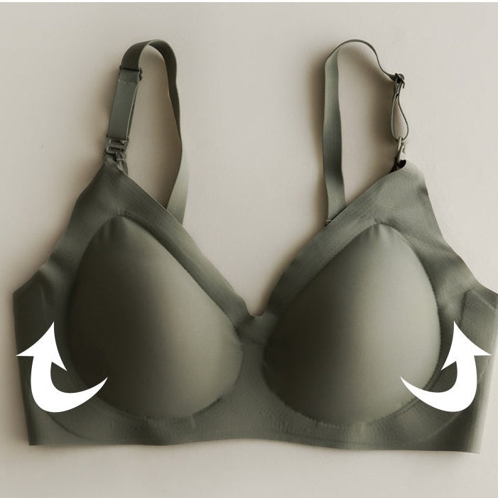 Plus Size Front Buckle Bra Nursing Bra Nursing Underwear