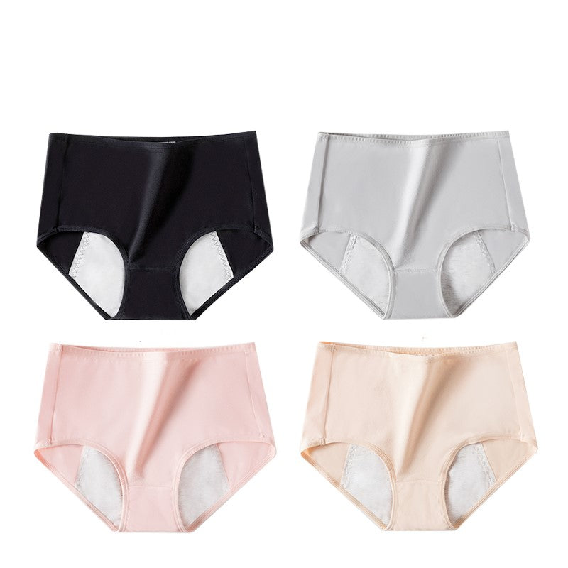 Menstrual period breathable cotton aunt safety pants