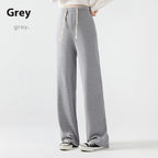 Slimming Slim-fit Ice Silk Pregnant Women Bell-bottom Pants