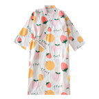 Japanese kimono dressing gown breastfeeding clothes