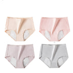 Menstrual period breathable cotton aunt safety pants