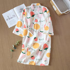 Japanese kimono dressing gown breastfeeding clothes