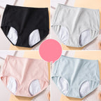 Menstrual period breathable cotton aunt safety pants