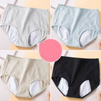 Menstrual period breathable cotton aunt safety pants