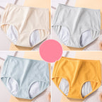 Menstrual period breathable cotton aunt safety pants