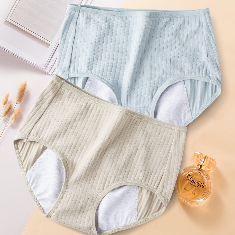 Menstrual period breathable cotton aunt safety pants