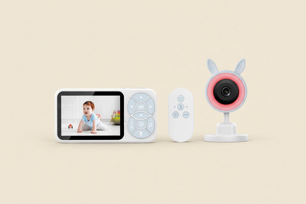 Baby Monitor With VOX Mode Night Vision Full Color Light Sound Alarm Smart Surveillance Camera