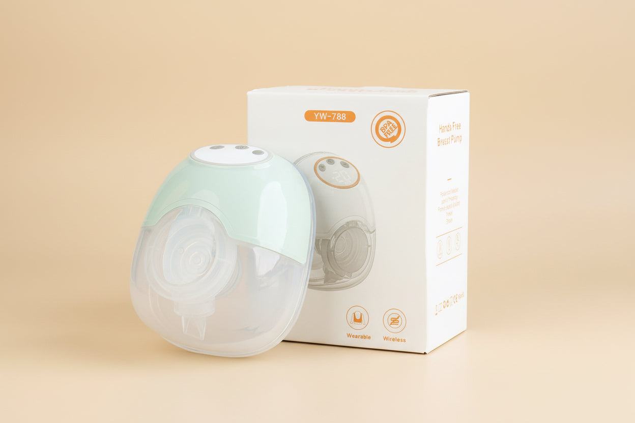 USB Wearable Invisible Breast Large Suction