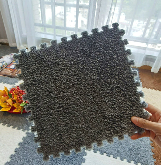 Household Plush Splicing Blocks Thickened Floor Shop Foam Mats