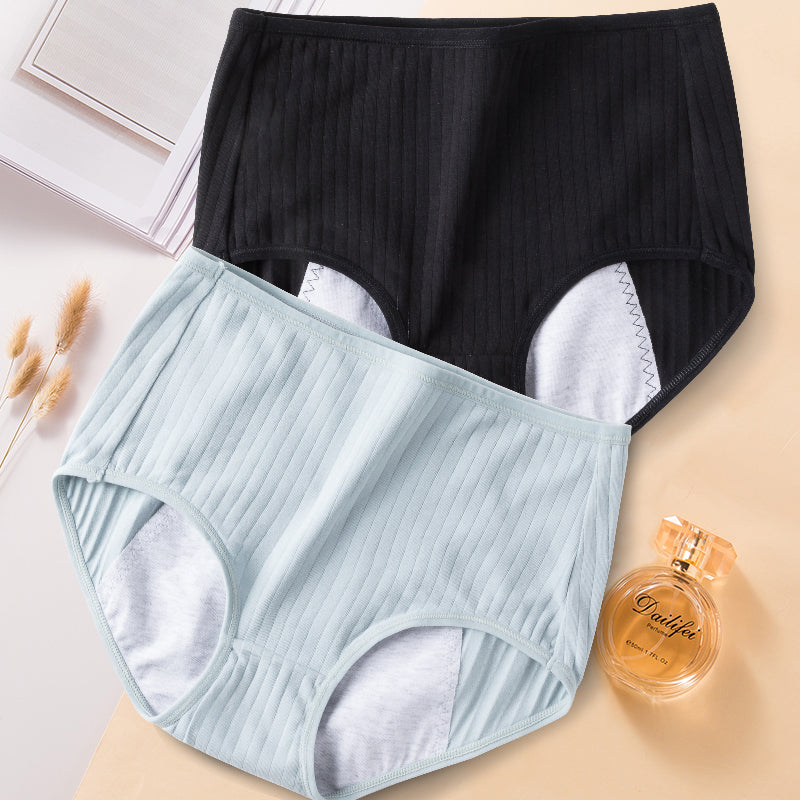 Menstrual period breathable cotton aunt safety pants