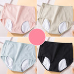 Menstrual period breathable cotton aunt safety pants