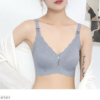 Women's Wireless Lace Nursing Bra