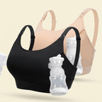 Hands-free Adjustable Breast Pumping Bra Without Rims