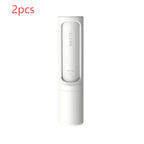2-1 Reusable Pet Hair Remover Brush Lint Roller Portable Effective Self Cleaning Tool for Cat Dog Fur Hair Dust Removal Brush