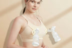 Hands-free Adjustable Breast Pumping Bra Without Rims