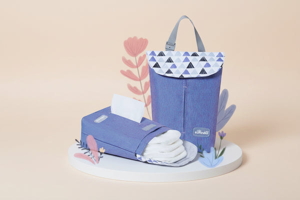 Diaper Storage Bag, Multifunctional Baby Diaper Bag
